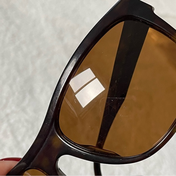 Versace VE 4179 Sunglasses Dark Havana Crystal Brown Color 108/51 Authentic - Picture 4 of 13